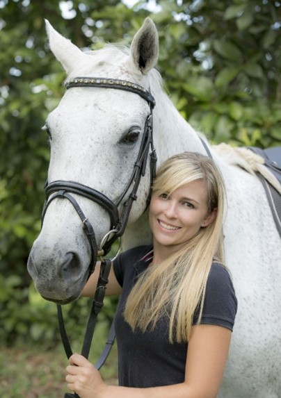 Analise Dlugasch and horse